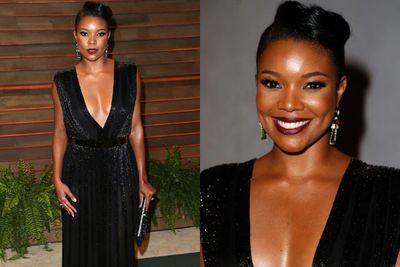 41-year-old stunner Gabrielle Union credits her 7th place spot on drinking a gallon of water per day! *runs to tap*