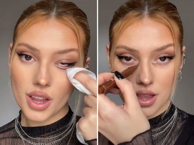 Viral TikTok makeup trend claims eye bags are in