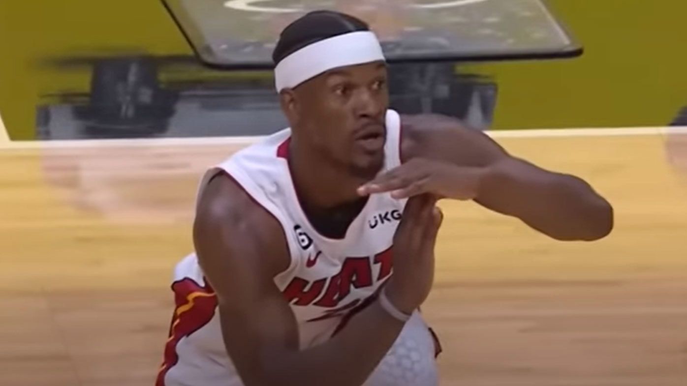 Heat star Jimmy Butler brutally mocked Al Horford with the Celtics down big in the third quarter