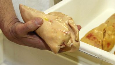Foie gras is going out of style in France. (AAP)