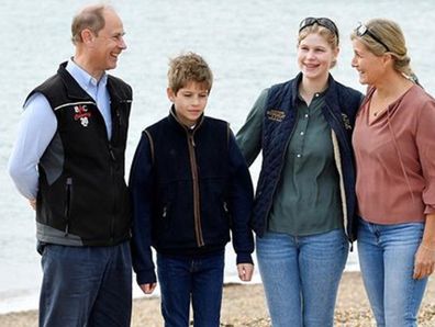 Prince Edward, Sophie of Wessex and children