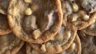  Fitwaffles chewy Kinder cookies Recept