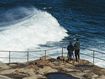 Massive waves hammer Bondi Beach as warning issued