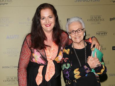 Angela Missoni and Rosita Missoni