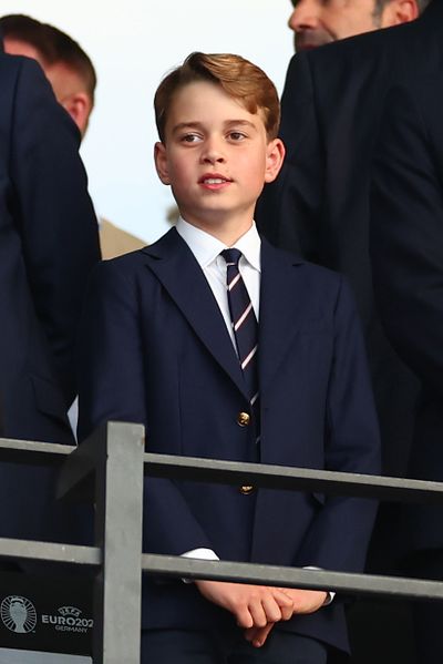 George attending the 2024 Euros final