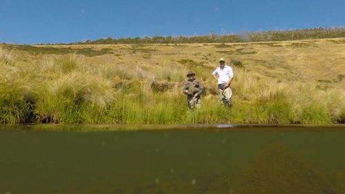 The cabins are perfect for a fishing getaway. (9NEWS)