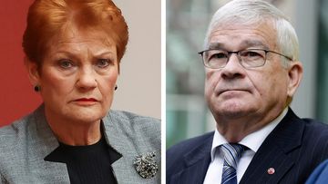 Pauline Hanson and Brian Burston