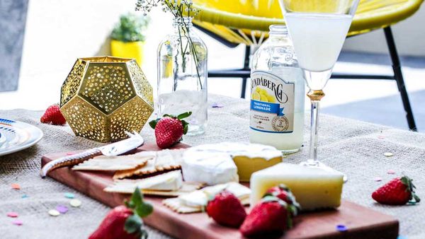 Spring bar cart