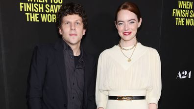 Jesse Eisenberg and Emma Stone 