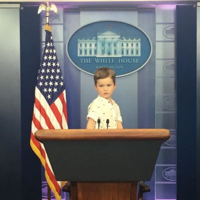 Joseph staged his first press conference. Went well apparently. Ah just kidding.