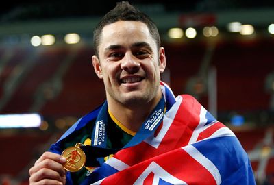 Hayne was switched from wing to centre and proved a sensation for the Aussies.