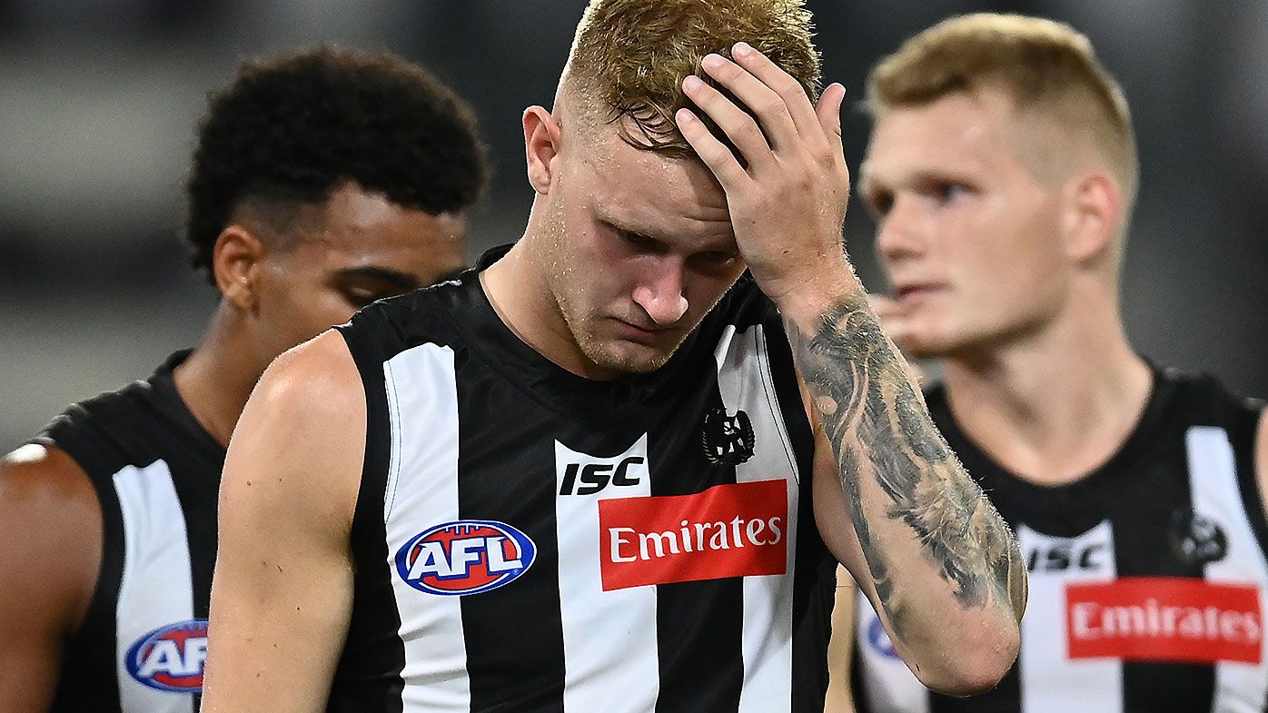 Collingwood Magpies' football boss responds to 'hurt' Jaidyn Stephenson criticism