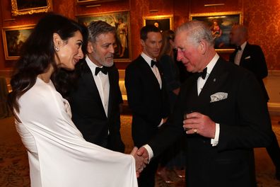 Prince Charles, Amal Clooney and George Clooney