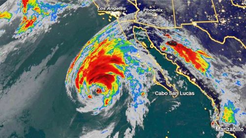 Hurricane Rosa is forecast to bring heavy rain to northwest Mexico and parts of southwest America, prompting storm and flood warnings for areas in its path.