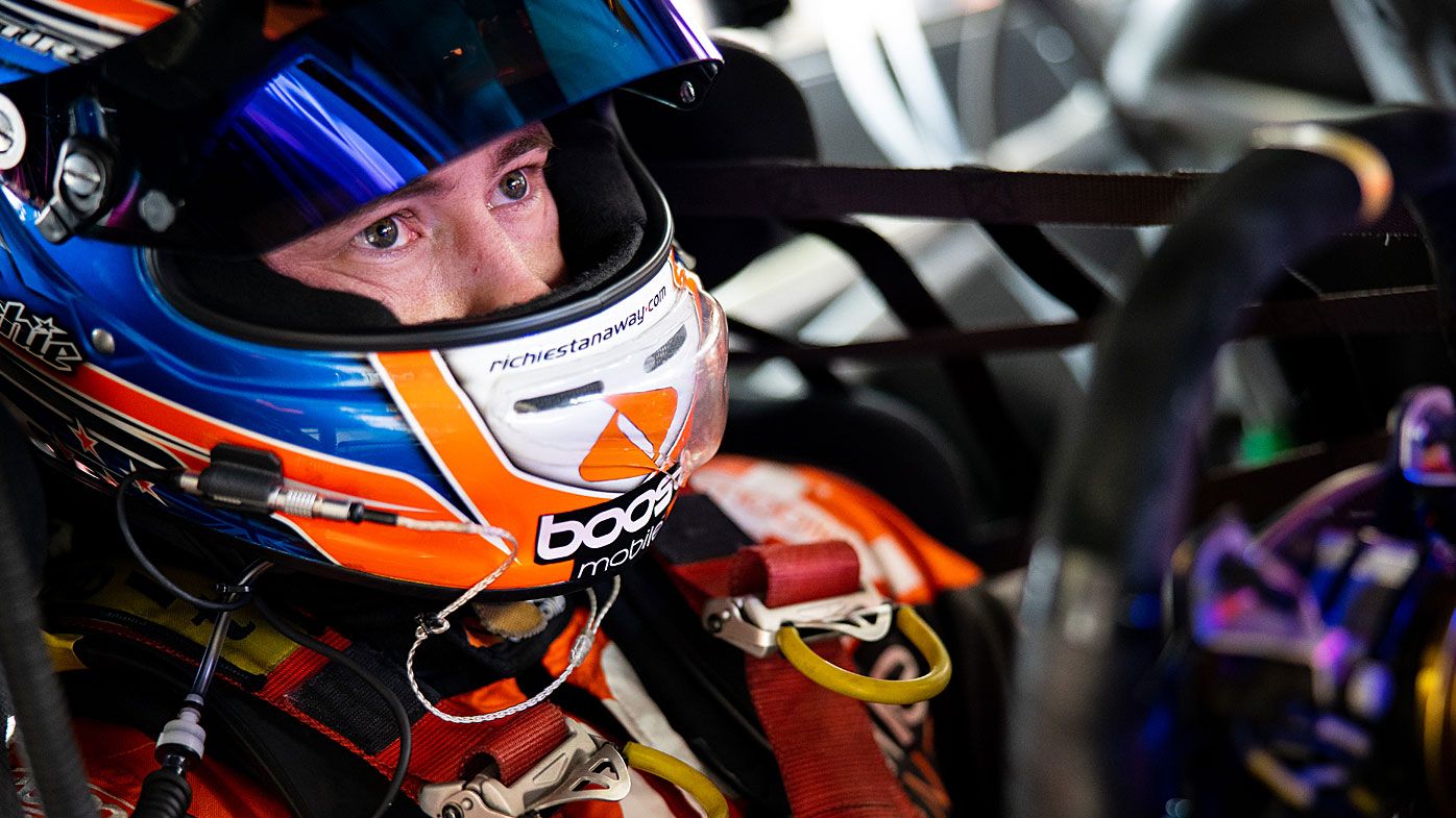  Richie Stanaway driver of the #33 Boost Mobile Racing Holden Commodore