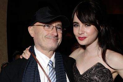 It could reasonably be assumed that any offspring of drumming-legend Phil Collins would be all too eager to follow their father into the music industry. But 24-year-old Lily Collins went against the grain when she began taking film roles from the age of two! The young actress now has a high-profile career that rivals Dad's, recently appearing in what has been labelled the next <i>Twilight</i> — <i>The Mortal Instruments</i> film franchise.