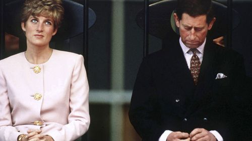 Princess Diana and Prince Charles. 