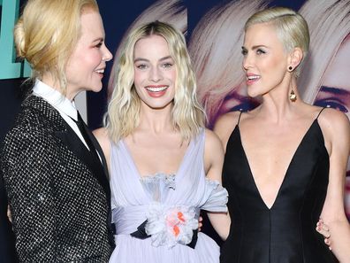 Nicole Kidman, Margot Robbie, and Charlize Theron