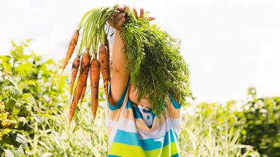 Vegetarian child