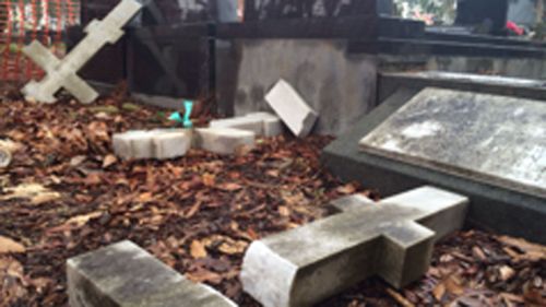 Russian and Ukrainian graves targeted by vandals at Sydney cemetery