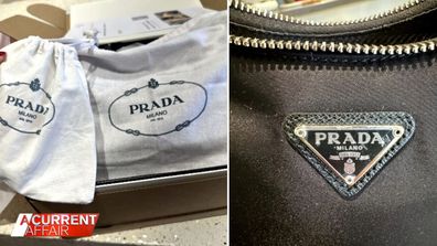 Milana paid $1767.60 for a Prada bag from Cosette.