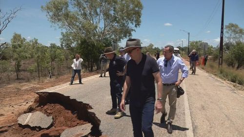 Premier Mark McGowan and Prime Minister Anthony Albanese toured the region on Monday to assess the extent of the damage.