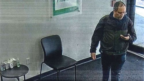 This image provided by Providence Police Dept. shows surveillance images of Claudio Neves Valente, a suspect in the mass shooting at Brown University.  (Providence Police Dept. via AP)