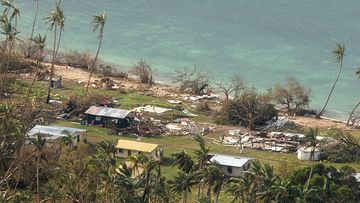 <p><strong>Harrowing images of
destruction have emerged from the island nation of Fiji after the most powerful
cyclone in the nation’s history flattened homes, crippled infrastructure and
claimed 17 lives when it tore through the Pacific island chain. &nbsp;</strong></p><p><br>Tropical Cyclone Winston made landfall in Fiji on February
20. (AP)</p>
