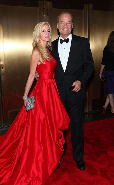 Kelsey Grammer, Camille Grammer, red carpet, event, Tony Awards