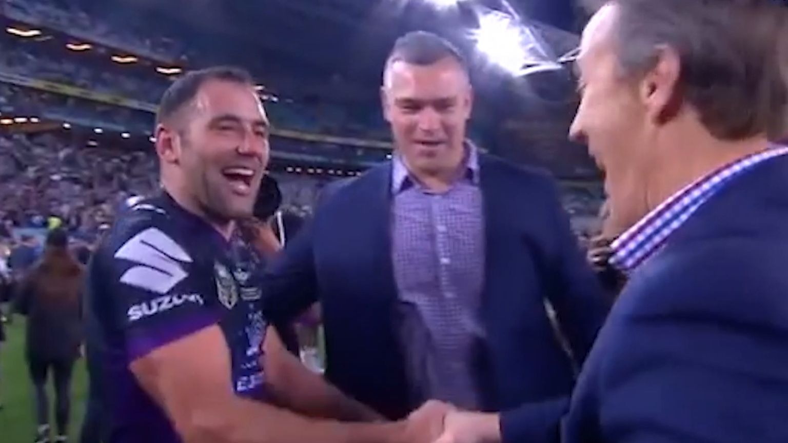 EXCLUSIVE: Billy Slater shares moment of Cameron Smith leadership genius