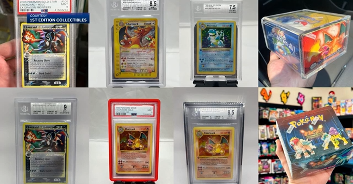 Thief steals 0,000 of Pokémon cards from US store