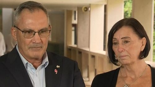 Hannah Clarke's parents LLoyd and Sue have been campaigning for new domestic violence laws in Queensland.