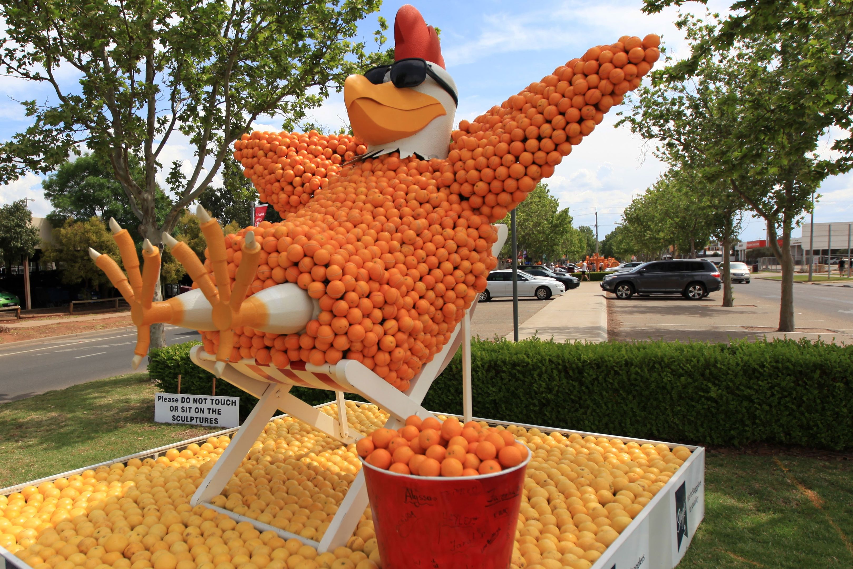 Griffith's orange sculpture festival is the best art event you've never