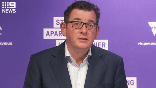 Victorian Premier Daniel Andrews.