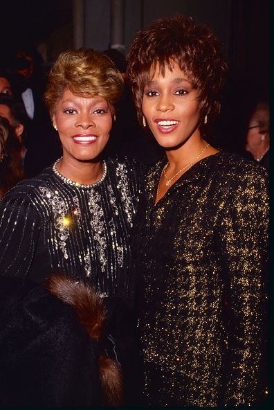 Dionne Warwick and Whitney Houston