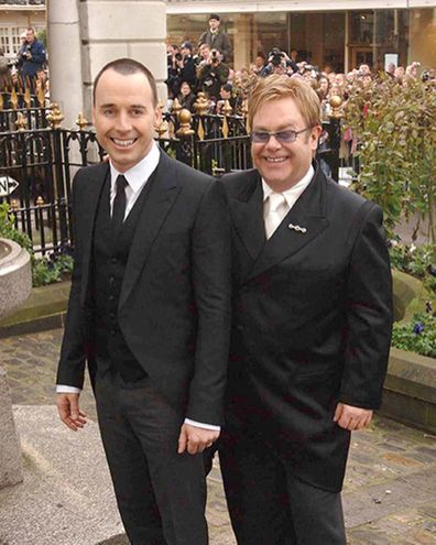 Elton John David Furnish Wedding