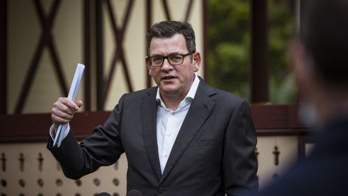 Premier Daniel Andrews urged the federal government to be fair with vaccine supplies. 