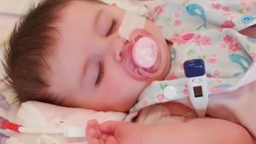 A &#x27;bubble&#x27; baby, Isabelle spent 33 days isolated in a positive pressure room at the Queensland Children&#x27;s Hospital.