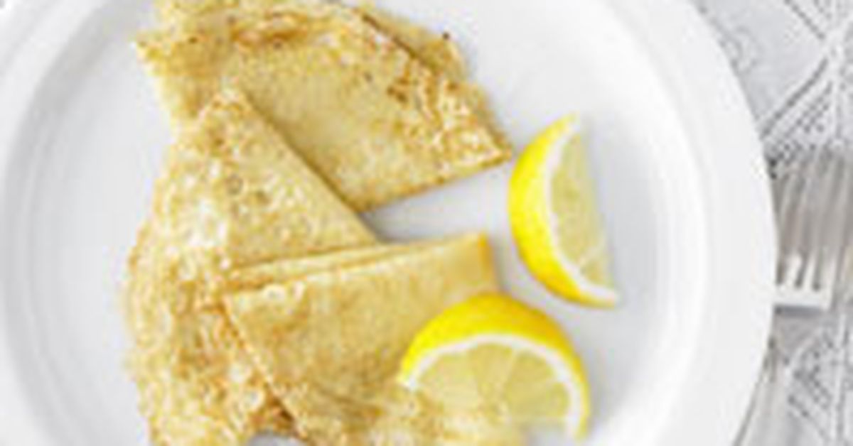French crepes with lemon and sugar - 9Kitchen