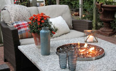 outdoor entertaining winter