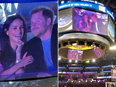 Saint at the Memphis Grizzlies vs LA Lakers game - April 24 - He