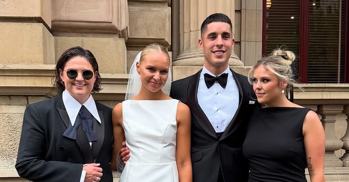 Pernikahan Adam Cerra: AFL Star menikahi Claudia Piva dalam upacara intim di Melbourne