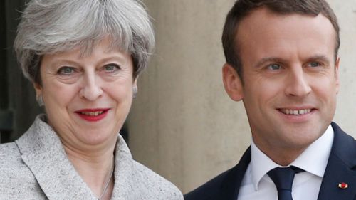 May tough on terror in France visit