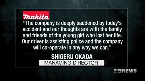 Makita Australia issued a statement yesterday. (9NEWS)