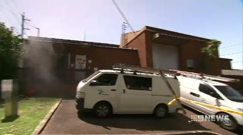 A cable malfunction caused a fire at a Hornsby substation, resulting in 26,000 properties losing power today.