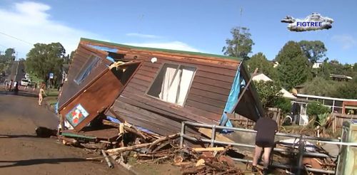 The New South Wales Illawarra region came into the firing line of the severe storm system which hit the state, drenching parts with a month's worth of rain in a single day