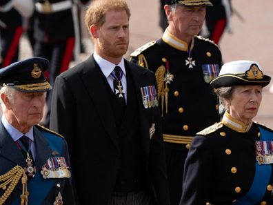 Prince Harry permission to wear uniform Queen vigil