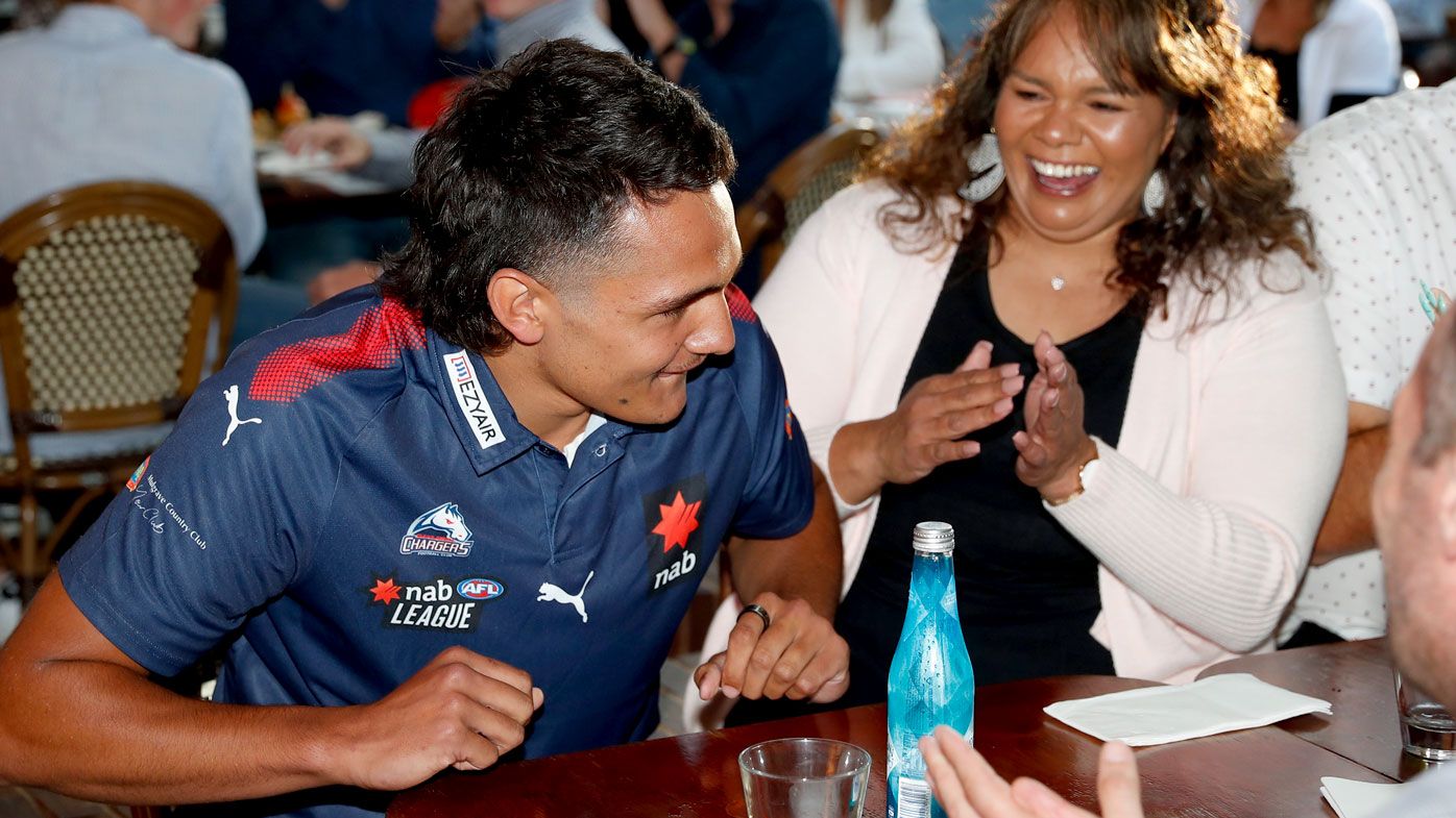 'Unreal experience': Superstar number-one pick Jamarra Ugle-Hagan lands at Western Bulldogs