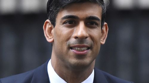 LONDON, ENGLAND - FEBRUARY 13: New Chancellor of the Exchequer Rishi Sunak leaves 10 Downing Street on February 13, 2020 in London, England. The Prime Minister makes adjustments to his Cabinet now Brexit has been completed. (Photo by Peter Summers/Getty Images)