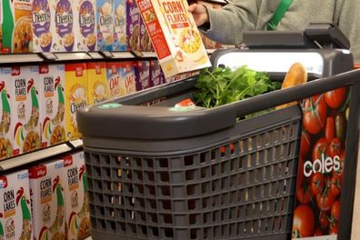 coles smart trolleys 